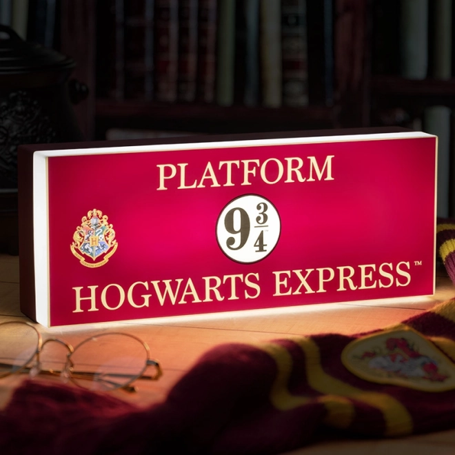 Harry Potter Licht Perron 9 3/4 LED