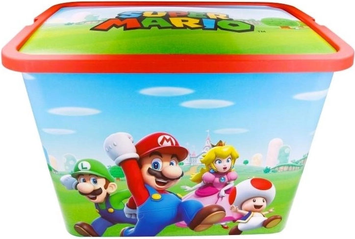 Opbergbox met deksel Super Mario 23 l
