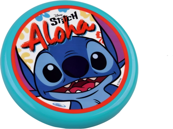 Vliegende schijf DISNEY STITCH 20 cm – flexibele frisbee voor kinderen