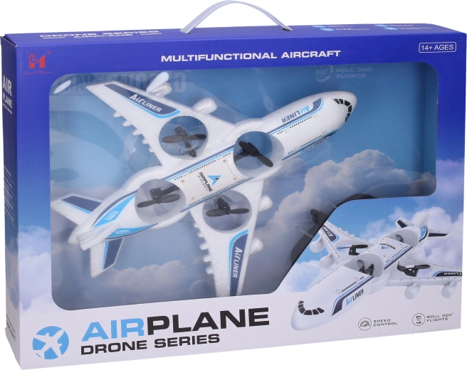 RC-drone vliegtuig met afstandsbediening 2,4 GHz 31 × 28 × 6 cm - 1 stuk