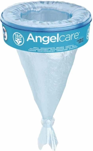 Hoge capaciteit tot 180 luiers per cassette