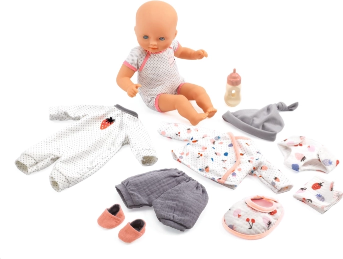 Aankleden en zorgen voor de baby