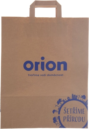 Reclame papieren tas RM Wij sparen de natuur 32 × 41 cm