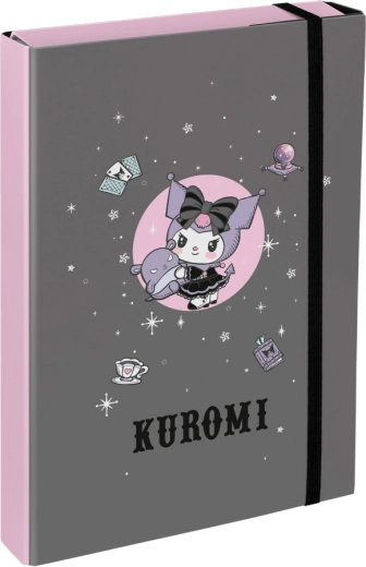 Mappen voor schoolschriften A4 Jumbo KUROMI grijs