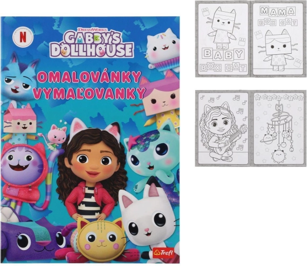 Kleurboek Gabby's Dollhouse 20 × 27,5 cm