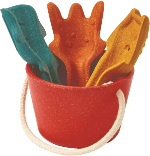 PlanToys houten zandbaksset