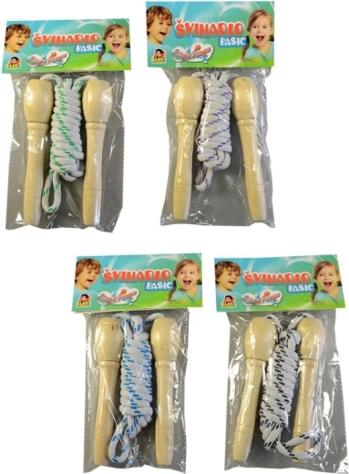 Houten springtouw 2,27 m