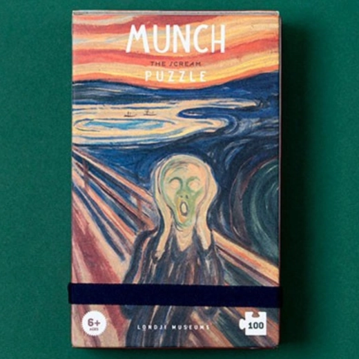 Pocketpuzzel tiny De Schreeuw – 100 stukjes