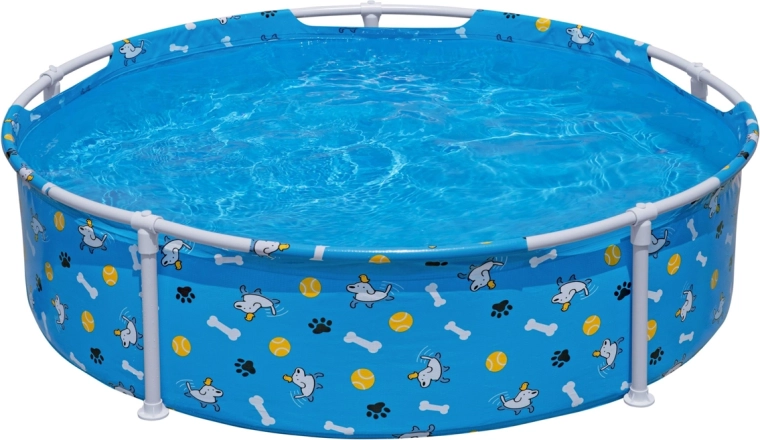 Bestway Fetchin' Fun rond opzetzwembad voor huisdieren 122 cm
