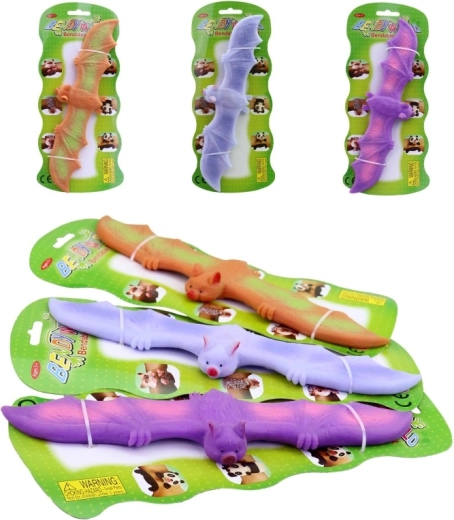 Buigbare vleermuis fidget – rubberen speelgoed 25 cm