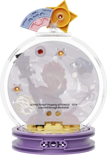 Decoratieve sterrenlamp onder een koepel