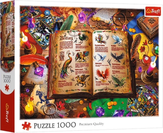 Puzzel Atlas van Fantastische Vogels – 1000 stukjes