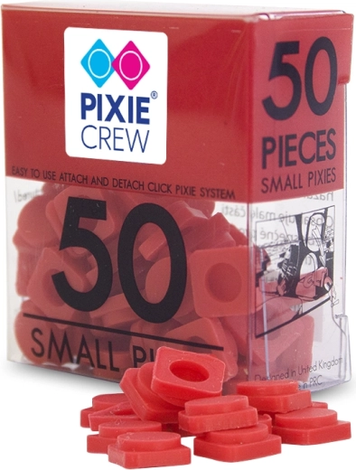 Pixie Crew kleine siliconen pixels rood