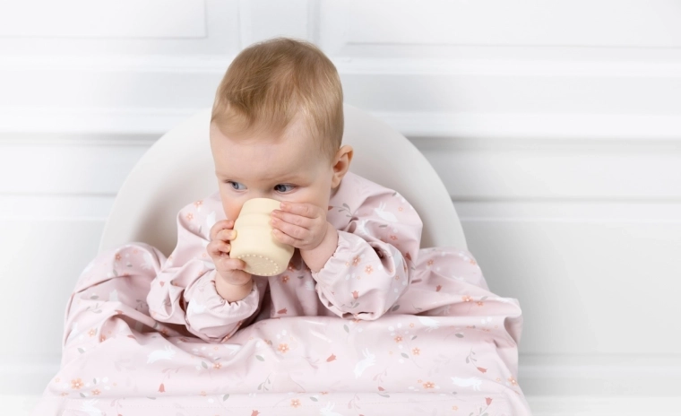 Open rand voor natuurlijk leren drinken