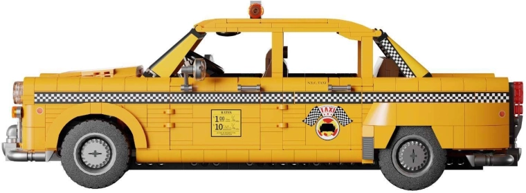 Authentiek retrodesign NEW YORK Yellow Cab