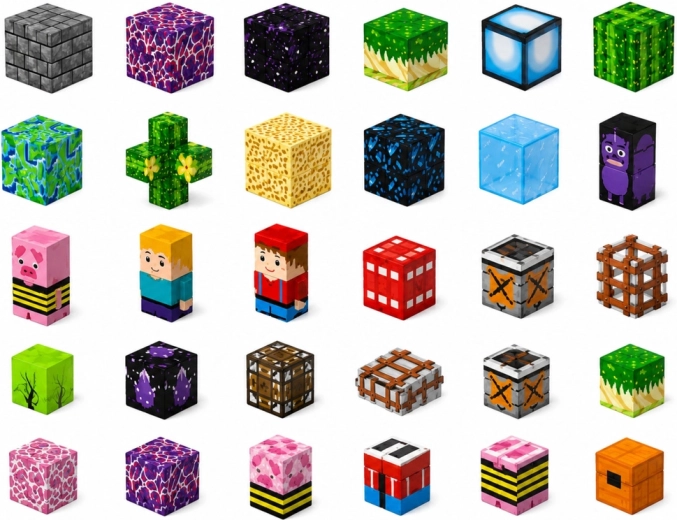 Pixelwereld vol varianten