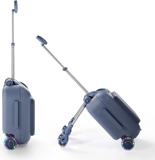 Koffer en zitje 2-in-1 voor op reis