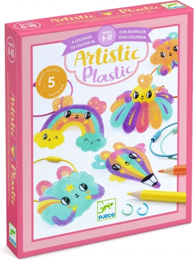 Kawaii kunstzinnige hangers van Djeco