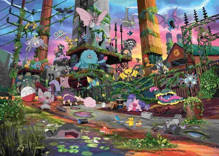 Ravensburger puzzel Pokémon Breakout 2, 1000 stukjes