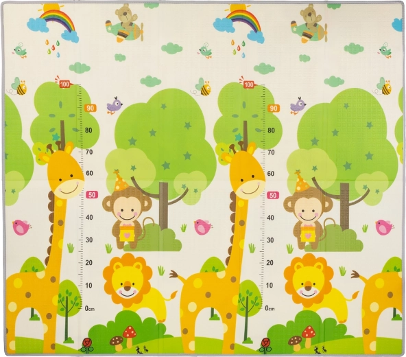 Chipolino kinderspeelkleed Jungle 142 × 142 cm
