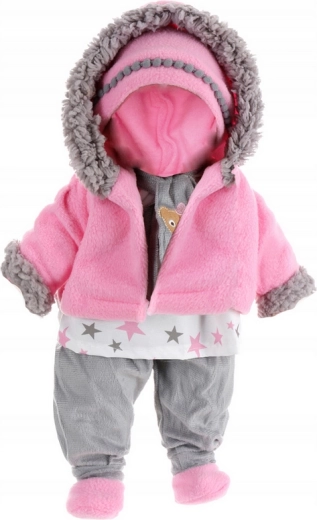 Warme winterjas met capuchon