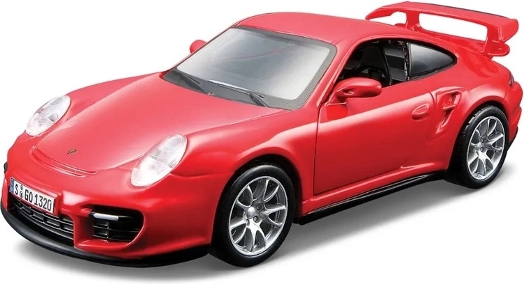 Bburago Porsche 911 GT2 rood 1:32