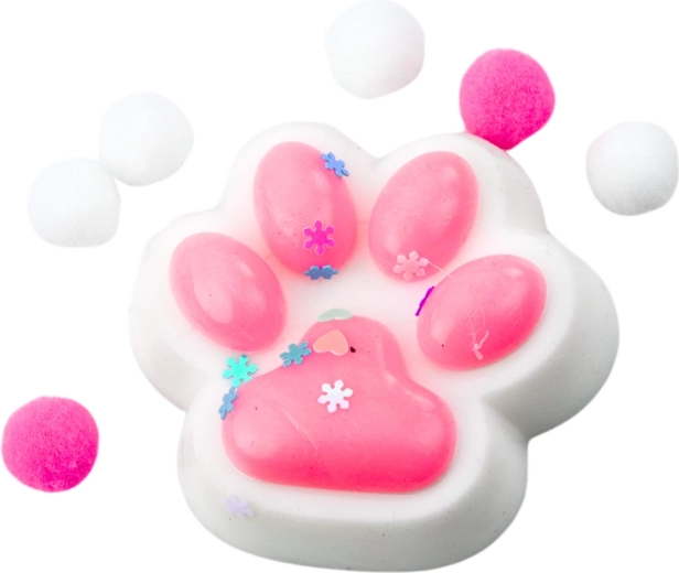 Schattig kattenpoot-ontwerp