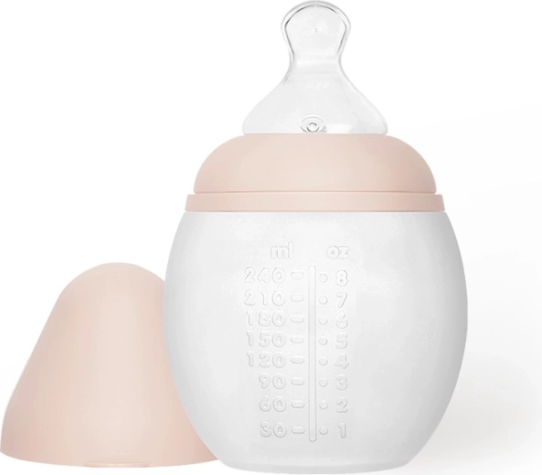 Élhée baby anti-koliekfles 240 ml nude - 1 stuk