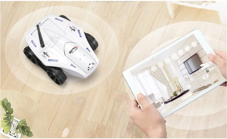 Bediening via app met liveweergave (FPV)