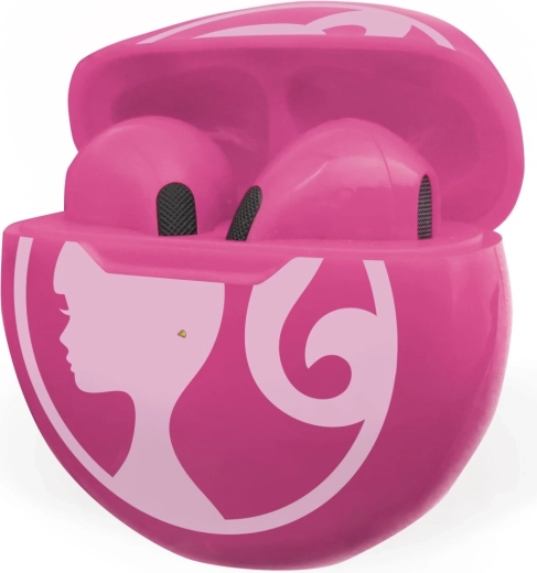 Kinder draadloze in-ear oordopjes BARBIE met microfoon