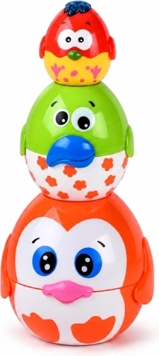 Stapelbare toren voor kleine bouwers