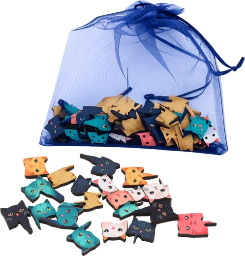 Praktisch zakje voor het opbergen van 62 stukjes