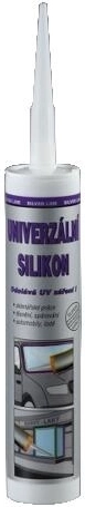 Universele siliconenkit transparant 280 ml DEN BRAVEN Silver Line