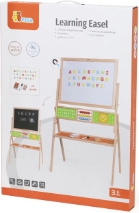 Viga groot dubbelzijdig educatief bord 2-in-1