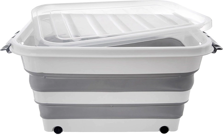 Transparant deksel en stevige clips