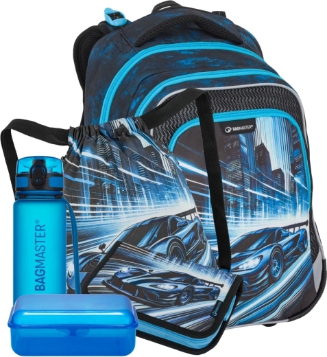 Bagmaster LUMI 26 C grote schoolset voor eersteklassers – auto