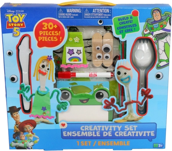 Disney Pixar Toy Story 5 creatieve set voor het maken van figuurtjes van Forky en Karen Beverly