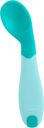 Chicco Eerste lepeltje blauw 8m+