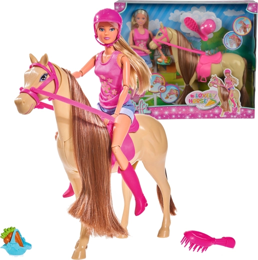 Steffi Love ruiterpop met paard en accessoires