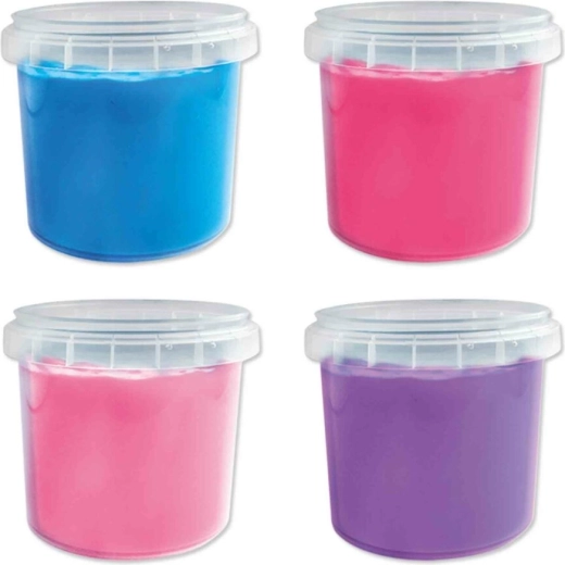 4 trendy kleuren in praktische potjes