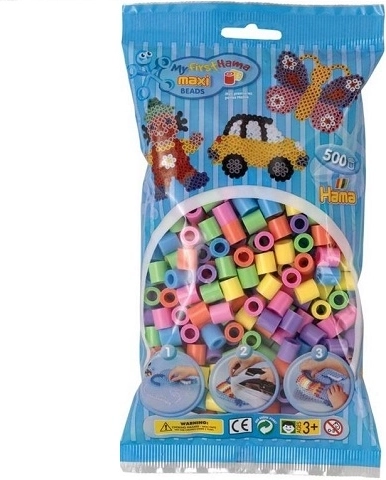 Hama Maxi strijkkralen kleurenmix 500 stuks