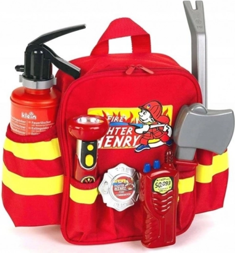 Brandweer- en reddingsrugzak met uitrusting voor kinderen