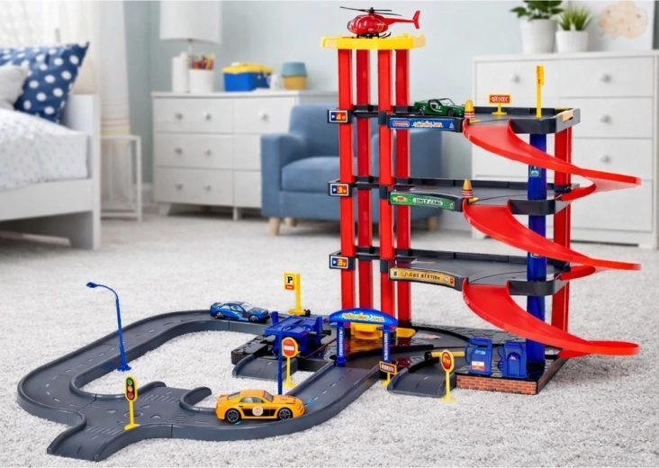 Realistische stedelijke omgeving