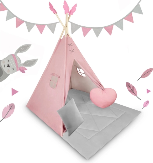 Maximaal comfort: dikke mat en 2 kussens