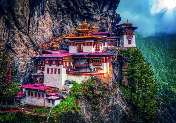 Clementoni puzzel Tijgersnest 500 stukjes