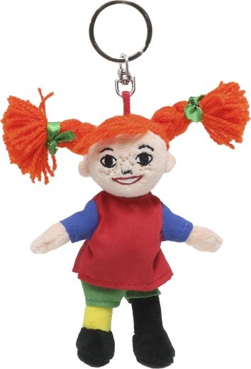 Pippi Langkous sleutelhanger – poppetje