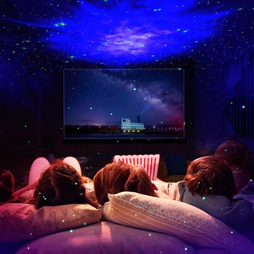 8 projectiemodi en instelbare helderheid