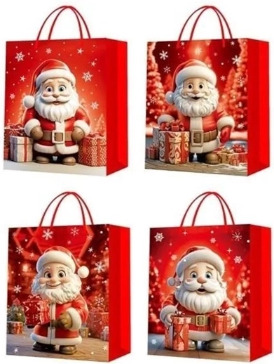 Cadeautas met motief św, formaat L