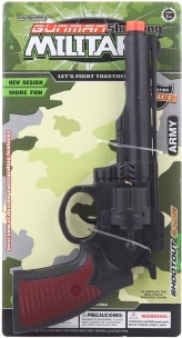 Kunststof revolver met geluid voor kinderen