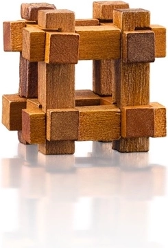 Houten 3D-puzzels voor ruimtelijk denken